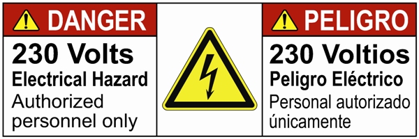 Custom ANSI Warning Labels and Safety Labels